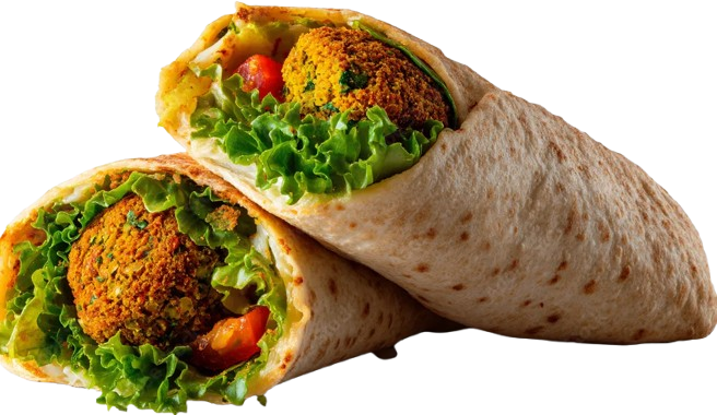 Falafel Pita Wrap