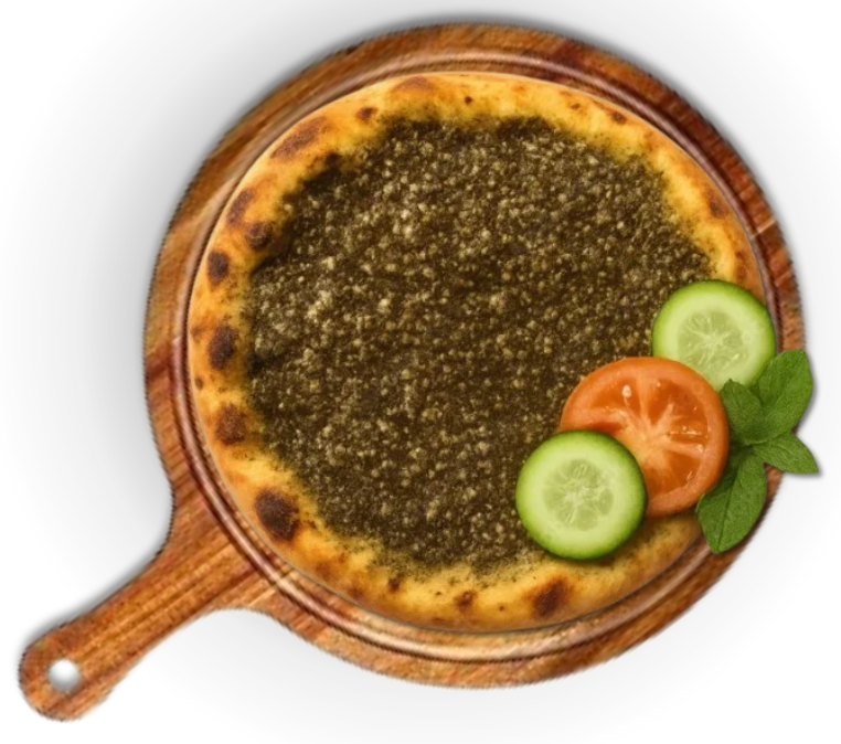 Authentic Za'atar Manakish
